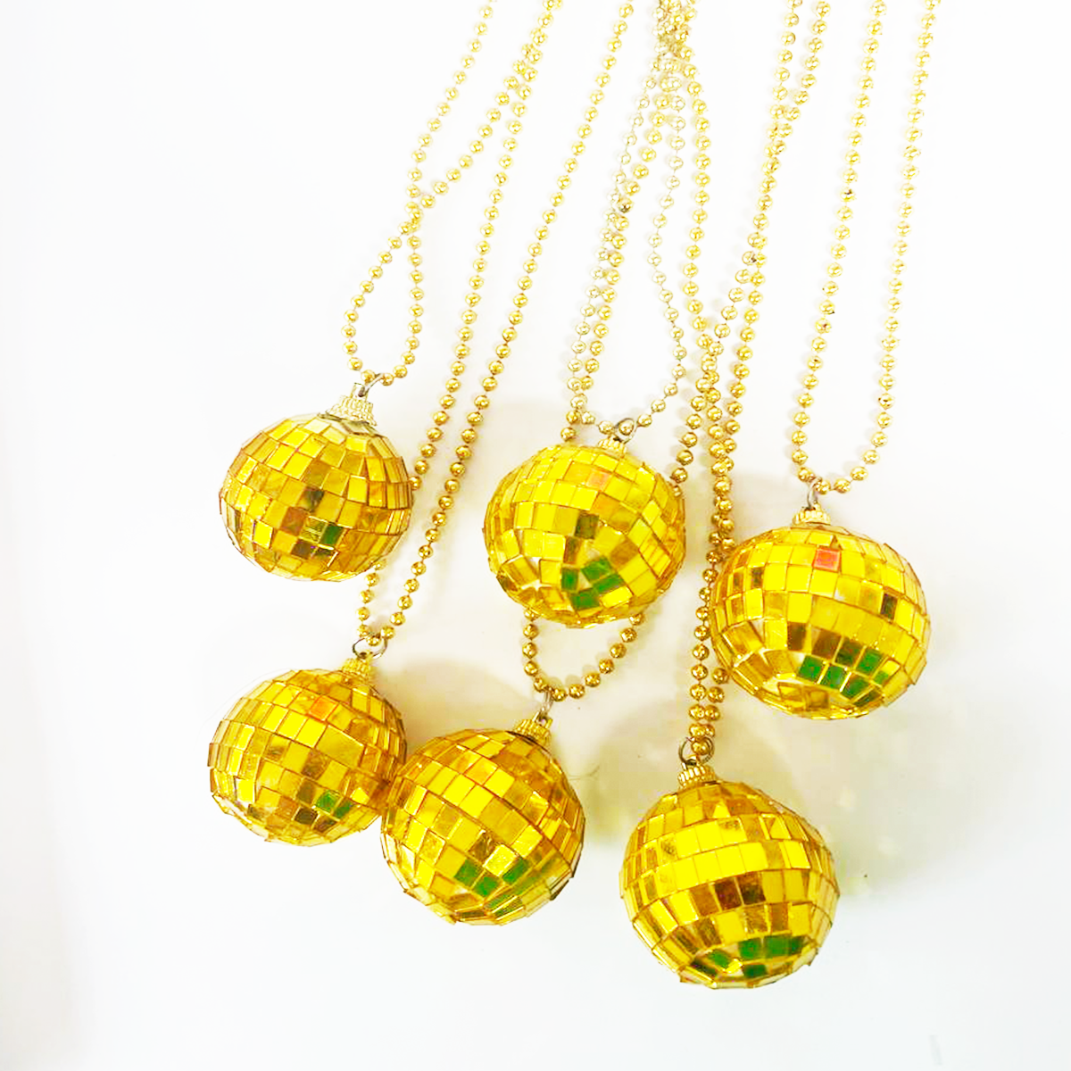 Collar BOLA DISCO 6 pzas.