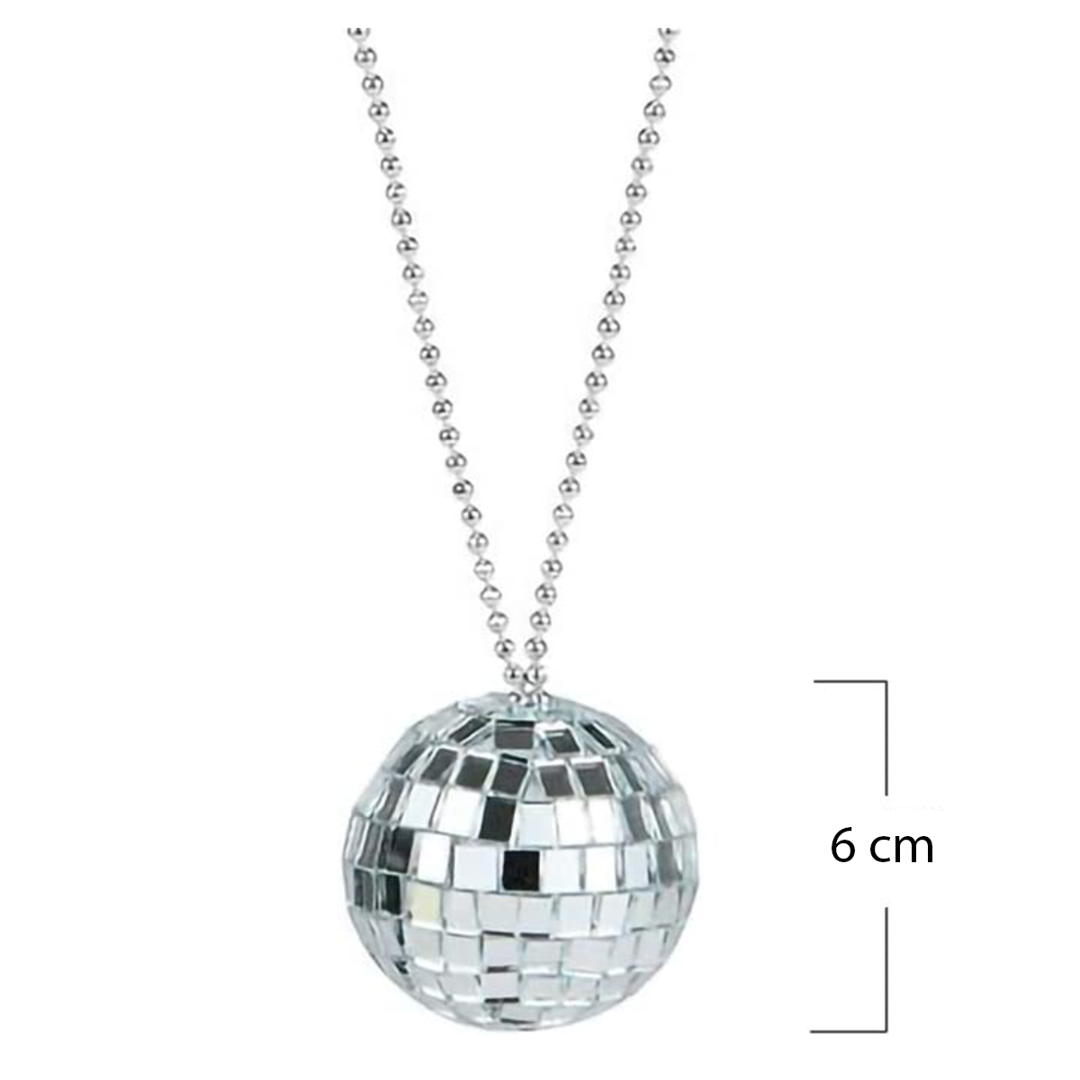 Collar BOLA DISCO 6 pzas.
