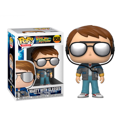 Funko POP Movies MARTY WITH GLASSES Back to the Future 958