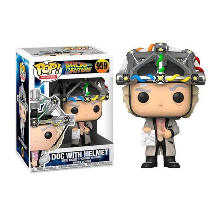 Funko POP Movies DOC WITH HELMET Back to the Future 959