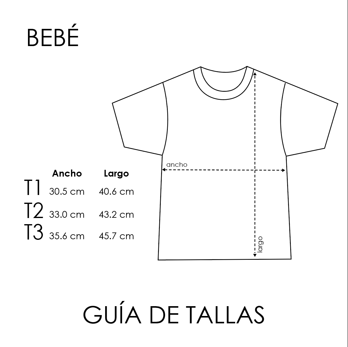 Playera BEBÉ personalizada