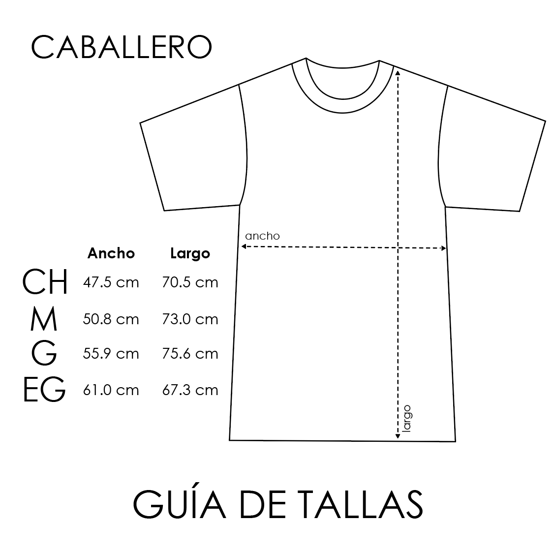 Playera CABALLERO personalizada