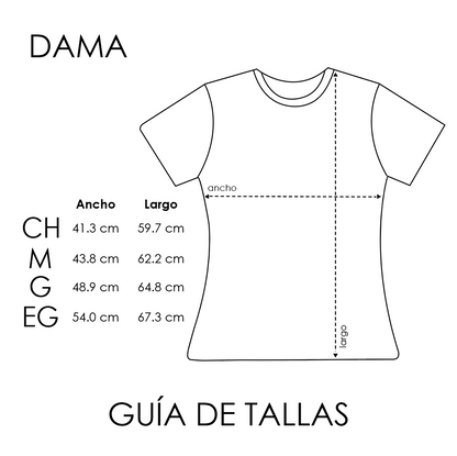 Playera DAMA personalizada