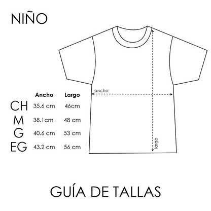 Playera INFANTIL personalizada